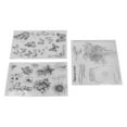 thumbnail image 3 of Clear Stamp3Pcs Timbre Transparent Plante Scrapbooking Timbre Transparent Timbres Artisanat Exceptionnel, 3 of 8