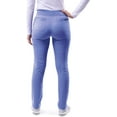 thumbnail image 2 of Adar Pro Scrubs For Women - Skinny Leg Yoga Scrub Pants, 2 of 7