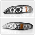 thumbnail image 6 of ( Spyder ) Ford Mustang 94-98 1Pc Projector Headlights-LED Halo-Amber Reflector-, 6 of 8