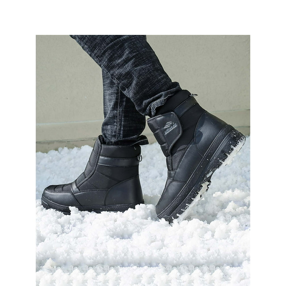 Own Shoe Mens Outdoor Winter Waterproof Boots Warm Insulated Fur Snow