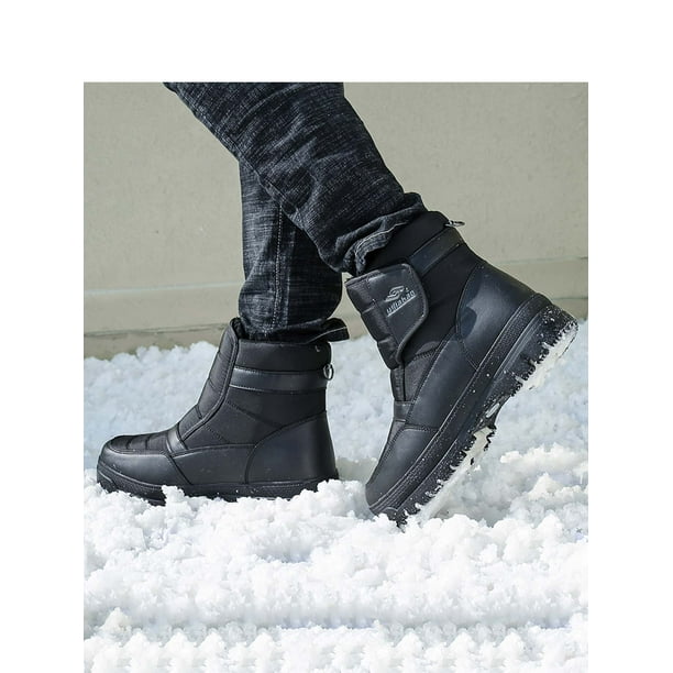Own Shoe - Mens Outdoor Winter Waterproof Boots Warm Insulated Fur Snow ...