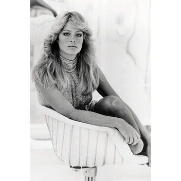 Farrah Fawcett Charlie's Angels 24X36 Poster awesome pose sitting ...