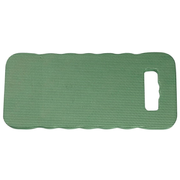 D&D Garden: Kneeling Pad - Green - Lightweight Foam Gardening Pad, 16.25 x 7.25 x .75", Easy Carry Handle, Indoor-Outdoor, Exercise, Household Chores