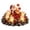 #H05727-A, variant on Christmas Lighted Glowing Centerpiece, Soft Flameless LED Glow Rustic Wooden Decor, Indoor Table Mantel Holiday Decoration for Dining Room Entryway Xmas Gift