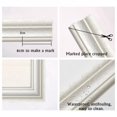 thumbnail image 4 of Moldura de espuma flexible autoadhesiva, borde de papel tapiz de líneas de pared decorativas adhesivas 3D para el hogar, la oficina, la decoración de bricolaje del hotel tholdsy  SH1104-199, 4 of 6