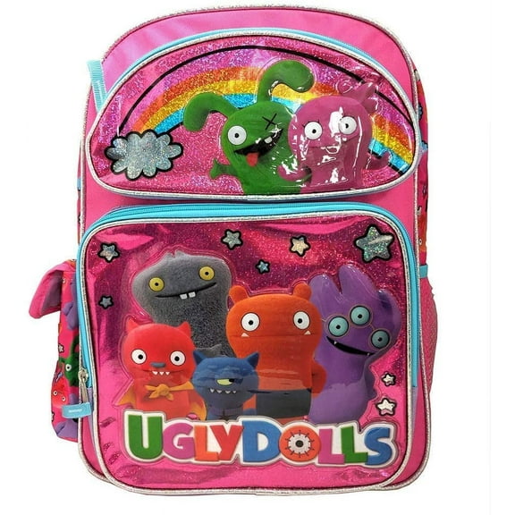 Small Backpack - UglyDolls - Rainbow Pink 12" New 206691