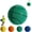 Dark Green, variant on Silent Basketball Dribbling Indoor Size 6 (28.5") Size 5 (27.5") Size 3 (26.5") Hush Handle Basketball, Silent Swish, Hushhandle Silent Foam