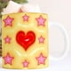 thumbnail image 1 of Taza de cerámica con efectos visuales de corazón 3D | Regalo de San Valentín para él o ella | Taza de 433 ml apta para microondas y lavavajillas para parejas, 1 of 7