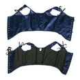 thumbnail image 5 of Fjofpr Clothes Dark Blue Corset Tops for Women Fashion Women Style Solid Color Backless Ribbon Waist Camisole Shapewear Tops, 5 of 6