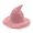 Skin pink, variant on TELOLY Witch Hat Female Witch Design Party Hats Strong Decorative Opp Bag Independent Packaging Decorative Props,