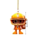 thumbnail image 2 of 6Interesting Super Wrist Style Rugby Player Acrylic Statue Keychain 2D Design A Sports Souvenir That Fans Can Collect, 2 of 6
