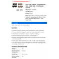 thumbnail image 2 of Front Brake Pad Set - Compatible with 2004 - 2006, 2008 - 2010 Porsche Cayenne 2005 2009, 2 of 2