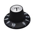 thumbnail image 3 of LeeQinersw Electric Guitar Control Knob Black Easy Installation Bass Guitar Accessories T, 3 of 9