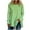Green B, variant on Ahuyic Womens Plus Size Top, Casual Long Sleeve Blouse For Autumns And Winter, Womens Casual Full Sleeve Round Neck Loose Blouse Solid Color Print T-Shirt