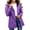 Purple, variant on Girls Long Coat Fall Hooded Waterproo𝐟 Windproof Long Sleeve Kids Boys Zip up Rain Jacket Lightweight Outdoor Tactical Jacket