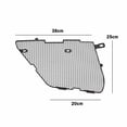 thumbnail image 2 of ALLTIMES Aluminum Upgraded Front Radiator Guards Grille for Corvette C8 2020-2023, OEM Style Car Grille Vents Insert Mesh Set, 2 of 13