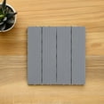 thumbnail image 4 of PENIKOKO Backyard Floor Tiles Interlocking PP Square Grey for Outdoor Use 1Pcs, 4 of 8