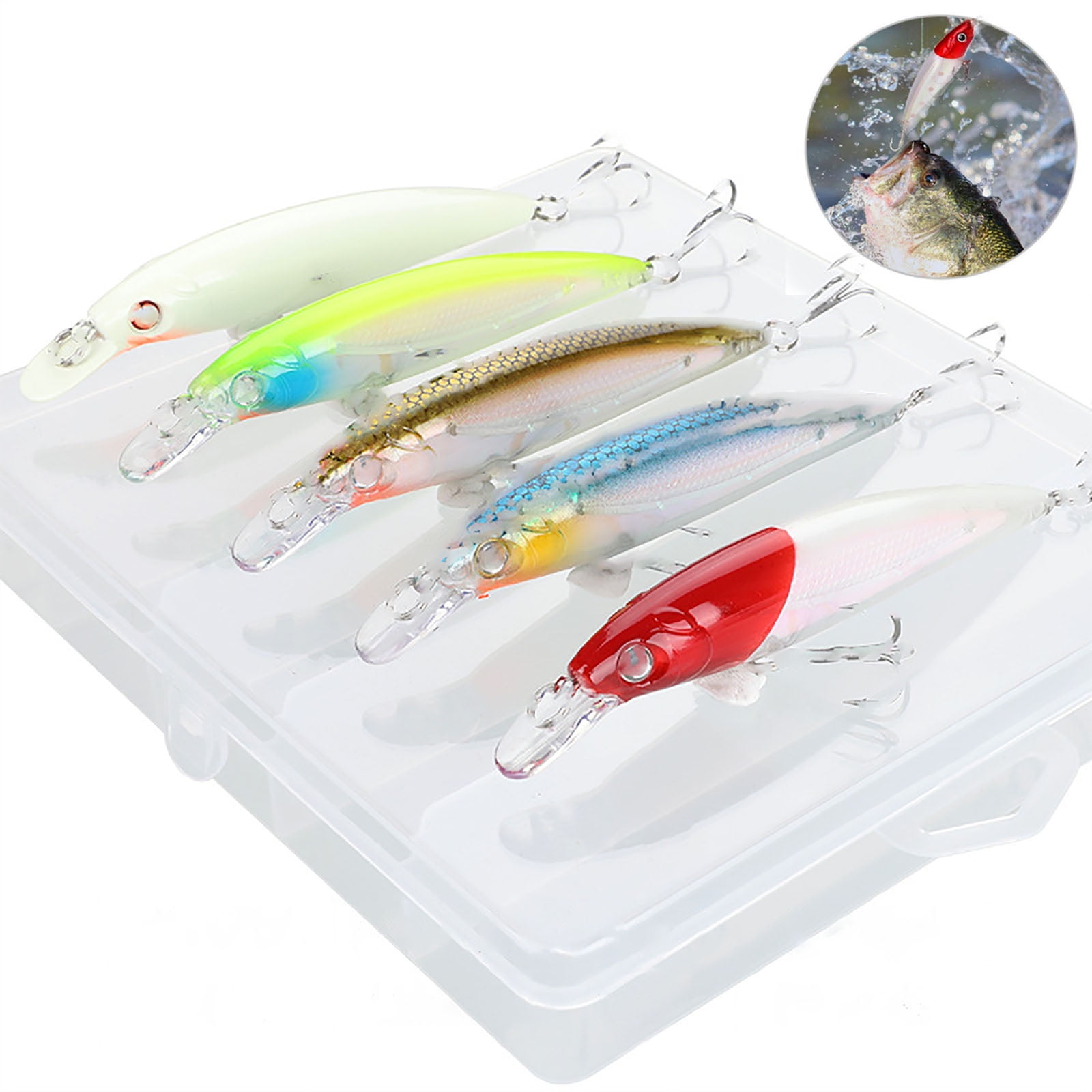 Fishing Lures Set Lifelike Long-cast Luminous Fishing Bionic Bait