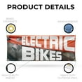 thumbnail image 3 of Electric Bikes Banner Sign 18 Inch x 48 Inch | 13 oz Vinyl with Metal Grommets | Heavy-Duty Single-Sided Outdoor Durable Printed High-Quality Weatherproof | Made in the USA, 3 of 6