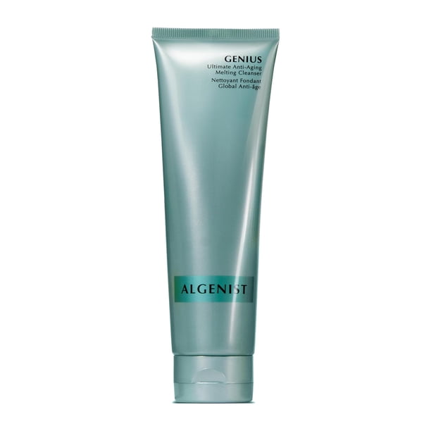Algenist GENIUS Ultimate Limpiador facial fundente antienvejecimiento - Aceite limpiador lechoso + desmaquillante con aceite de aguacate, ácido algurónico y aceite de microalgas - Nutre la piel + mejo