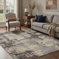 thumbnail image 3 of 2x3 Rug Kitchen Rugs Non Slip Washable, Low Pile Indoor Doormat for Entryway, Front Door, Bathroom and Kitchen Floor, Abstract Print Pattern Lightweight Mat, Desert Sand, 3 of 6