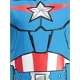 thumbnail image 6 of Marvel Avengers Big Kids' Boy or Girl Short Sleeve T-Shirt Multipack Marvel Black Red, 6 of 9