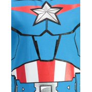 Marvel Avengers Little Kids' Boy or Girl 4-Pack Short Sleeve T-Shirts Black Red