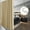 Flexible Track-biscotti Beige, variant on Closet Curtain, Ceiling Track Room Divider Curtain Kit, Blackout Privacy Room Partition for Bedroom/Laundry/Basement/Patio Door, W 60 x L 84, Grey, 1 Panel