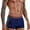 Mens Boxer Brief Clearance Blue, variant on L-4XL Boxer Briefs for Big and Tall Men Underwear Loose Elastic Waist Athletic Quick Drying Soft Comfy Swim Sleepwear Trunks with Pouch for Balls