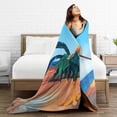 thumbnail image 5 of Moana Ultra-Soft Micro Fleece Blanket Home Decor Throw Lightweight for Couch Bed -Q491, 5 of 5