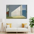 thumbnail image 4 of Edward Hopper Prints 《Rooms by The Sea》 Wall Art Poster Artworks Picture Print Poster Wall Art Painting Canvas Gift Decor Home Posters Decorative 08x12inch(20x30cm), 4 of 6
