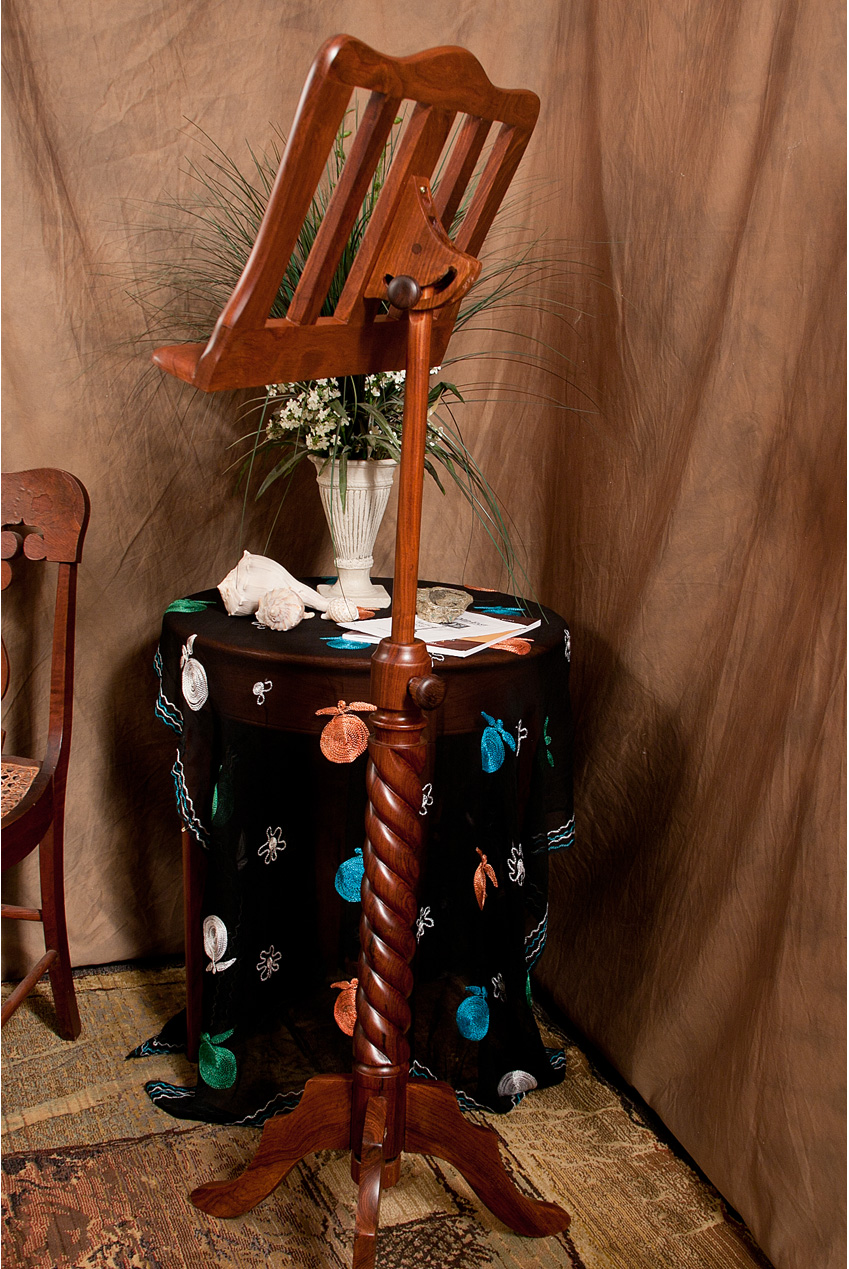 Mid-East Music Stand, Spiral, Single