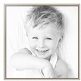 thumbnail image 2 of ArtToFrames 28" x 28" Silver Square with Beads Picture Frame, 28x28 inch Silver Wood Poster Frame (WOM-5286),  Pack, 2 of 8