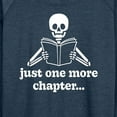 thumbnail image 3 of Instant Message - One More Chapter Skeleton - Women's Lightweight French Terry Long Sleeve Shirt, 3 of 6