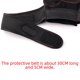 thumbnail image 4 of Guantes de fitness de medio dedo para hombres y mujeres, guantes de levantamiento de pesas con mancuernas y muñecas largas, equipo de entrenamiento, guantes transpirables para montar al aire libre, 4 of 4