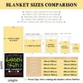 thumbnail image 5 of Funny Plants Blanket, I Just Want to Work in My Garden Throw Blanket for Women Mom, Ultral Soft Cozy Warm Flannel Fleece Suit for Sofa, Couch, Bed, Travel, Sofa 40"x30" XS Blanket for Pets/Toddler, 5 of 6