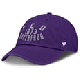 thumbnail image 3 of Men's Fanatics Purple TCU Horned Frogs Archer Adjustable Hat, 3 of 4