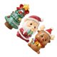 thumbnail image 4 of Christmas Elements Miniature Figurines Decoration For Home Decoration Assorted Color 3Pcs, 4 of 5