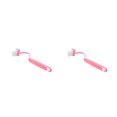 thumbnail image 4 of Kearding Escobilla de baño Plástico Curvado Cepillos de limpieza para el hogar Accesorios Rosa 2Conjunto, 4 of 6