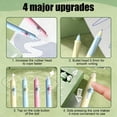 thumbnail image 4 of Erasable Gel Pens for Students, Thermal Erasable Ink Pens with Ergonomic Silicone Grip, Fast-Dry 0.5mm Bullet Tip, Retractable Push-Button Pens for Homework Note-Taking, 4 of 6