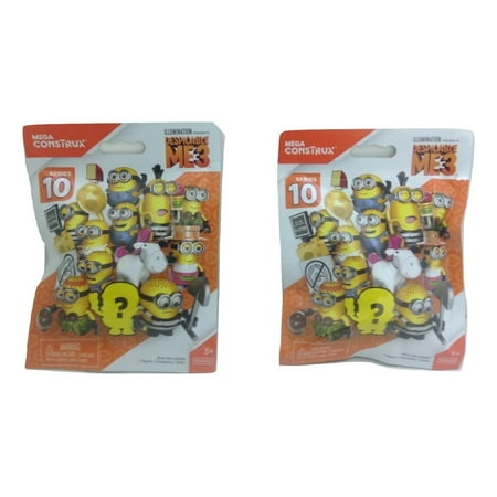 Mega Construx Despicable Me 3 Randomly Selected Mystery Blind Pack of 2