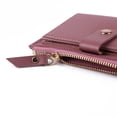 thumbnail image 3 of Women Fashion ID Card Multi-slot Wallet Leather Mini Purse Zipper Card Holders, 3 of 6
