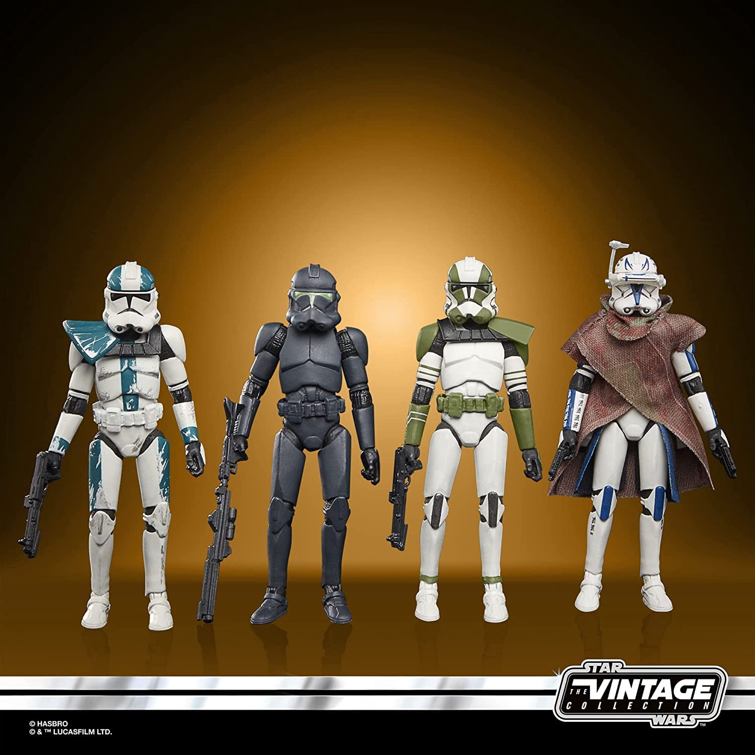Hasbro F2886 3.75 inch Star Wars The Vintage Collection The Bad Batch Special 4-Pack