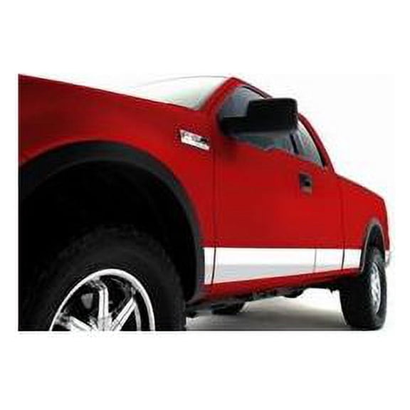 Innovative Creation T1104-304M Longbed Standard Cab American Stainless Steel Rocker Panel