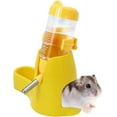 thumbnail image 2 of 3 in 1 Hamster Hanging Water Bottle Pet Auto Dispenser with Base for Dwarf Hamster Mouse Rat Hedgehog, 2 of 8