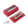 thumbnail image 2 of Power Distribution Block Easy to Install Bus Bar for Ship Yacht Trailer Red 12 x M4, 2 of 8