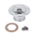 thumbnail image 2 of ZheElen Billet Aluminum Aircraft Style Fu-el Cell Ga-s Cap Cap Easy To Install Durable Silver, 2 of 6