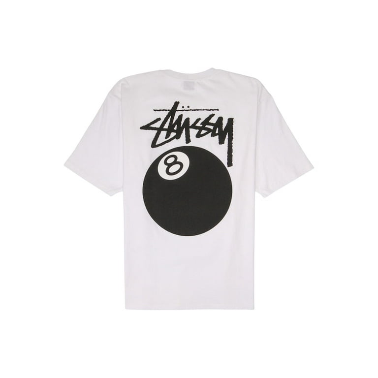 Stussy Men's 8 Ball Tee White, from StockX - Walmart.com