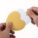 thumbnail image 5 of Espejo Compacto en Forma de Corazón Unique Bargains Acero Inoxidable Amarillo, 5 of 7