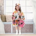 thumbnail image 7 of BZSMCE Wearable Blanket Hoodie Fashion Daisy Delight Home Wear, 7 of 7